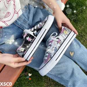 SEPATU WANITA SNEAKERS PHOTOCROMIC MOTIF LUCU NYAMAN CASUAL KUALITAS IMPORT SC0