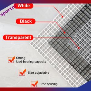 Sporter แผ่นแยกถังปลาประกบถอดได้แผ่นกรองตาข่ายด้านบนแผ่นกรองด้านล่างแผ่นตัวยึดแผ่นกรองด้านล่าง