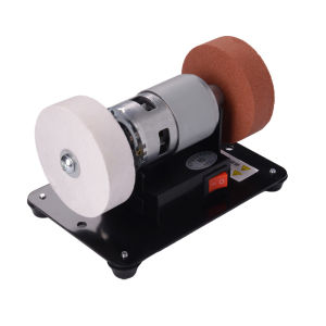 Original Electric Grinding Machine Bench Grinder Double Grinding Wheels Polishing Grinding Machine Sharpener 100W