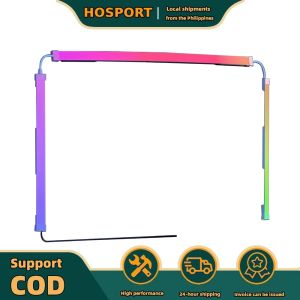 【HOSPORT】 Computer Sync Backlight Multi-Purpose PC Screen Back Decor Lights Reusable Music Sync Ambient Lighting For Monitor Back