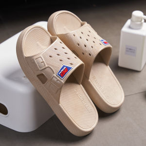 New Summer MenS Thick-Soled Sandals PVC Inflatable Bathroom Non-Slip Outdoor Beach Casual Flip-Flops