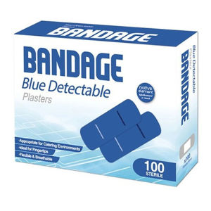 Nuxer พาสเตอร์ปิดแผล 100ชิ้น/กล่อง กันน้ำ ระบายอากาศ ปิดแผล ไม่หลุดง่าย อาหาร โรงแรม ร้านอาหาร เชฟห้ามเลือด