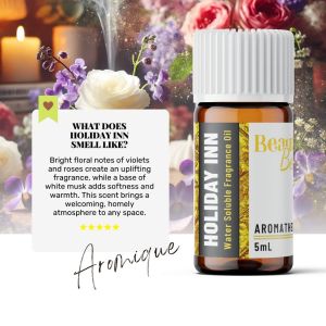 HOLIDAY INN Hotel-Inspired Water-Soluble Fragrance Oil for Welcoming Home Diffuser & Humidifier 5mL