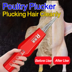 Electric Poultry Plucker Automatic Chicken Duck Plucker Fast Efficient Feather Removal for Home Slaughterhouse Butcher Shop
