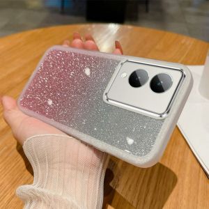 Ốp cho Vivo y17s vivoy17s Y 17S 4G 2023 vỏ điện thoại Gradient Sequins vòng bảo vệ ống kính máy ảnh của điện thoại rõ ràng Vỏ lưng bằng mềm silicon