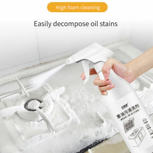 SG Stock|Kitchen heavy oil stain cleaning agent powerful foam range hood cleaner stain removap 500ml