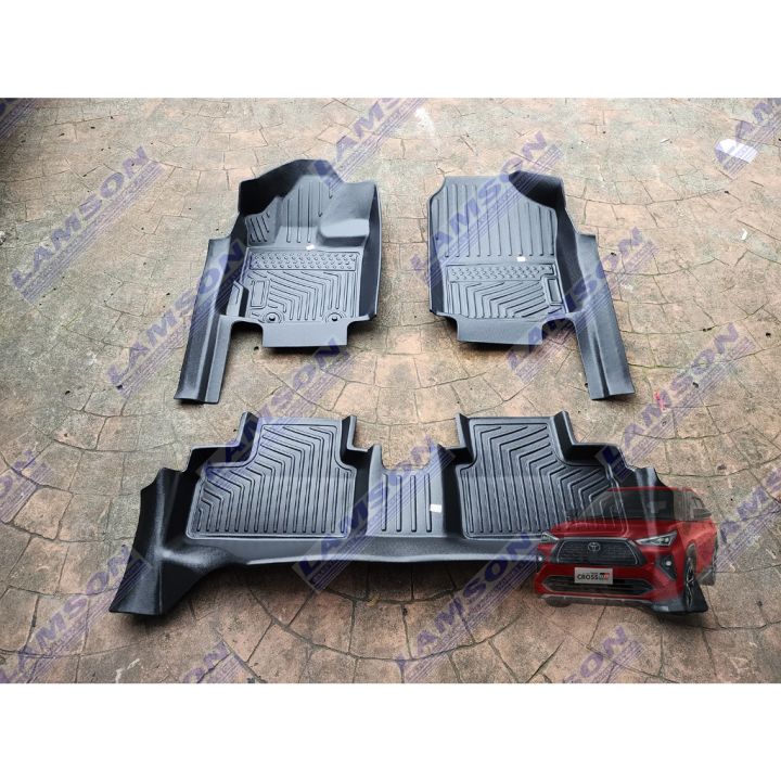 Toyota Yaris Cross 2023 - 2024 5D Extended Deep Dish Mats | Lazada PH