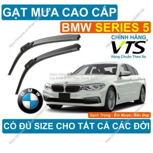 Gạt Mưa Kính Lái BMW Series-5 Cặp Gạt Mưa Kính Lái Cho Các Dòng Xe BMW Series-5 Có Đủ Size Cho Các Đời Xe BMW Series-5