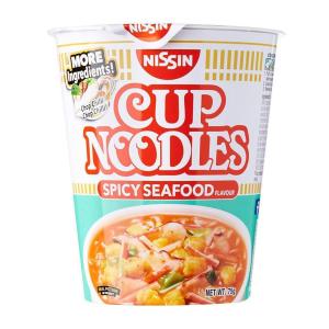 Nissin Cup Noodles Spicy Seafood Instant Noodles