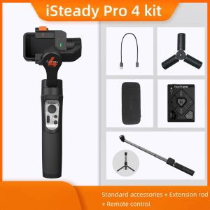 Hohem iSteady Pro 4 3-Axis Action Camera Handheld Gimbal Stabilizer For Gopro Hero 10/9/8/7/6/5/4/3Dji Osmo ActionSONY RX0