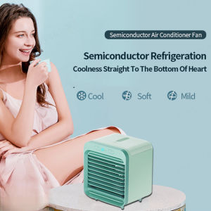 Portable Cooler Mist Fan Adjustable Airflow Quiet Operation And Portable Design