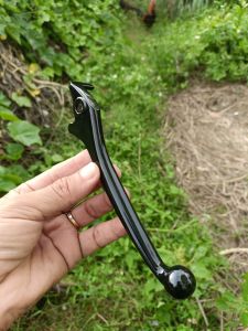 Tay thắng đĩa WaveFuture đen bóng sơn tĩnh điện