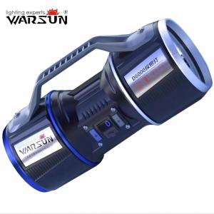 Warsun D6000 Heavy Duty Flashlight 13000LM - Waterproof Rechargeable Big Bright Light for Outdoor Emergency Camping Gear Hiking