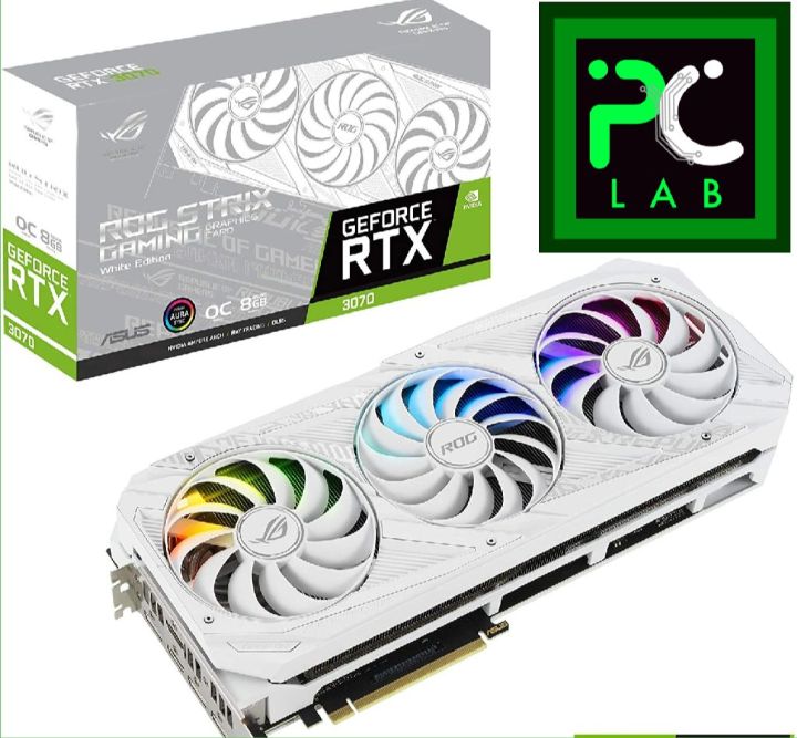 Asus ROG Strix RTX 3070 O8G- White (NON-LHR) Lazada Lazada PH