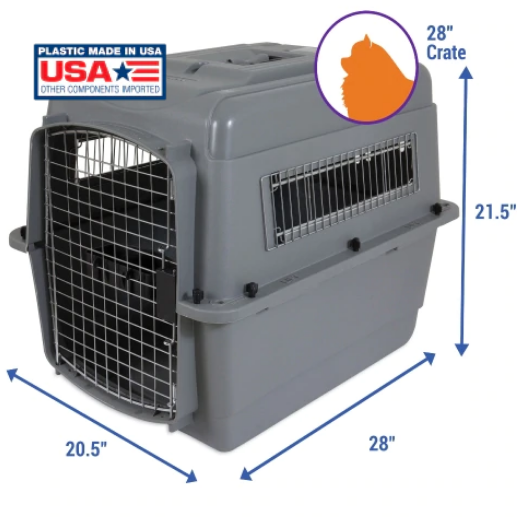 Petmate Pet Carrier Sky Kennel 28" (2530lbs) Airline Approved