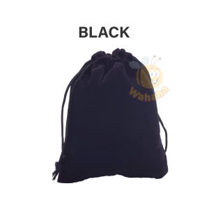 Wahaha Velvet Drawstring Bag Jewellery Bag Gift Bag Pouch Packaging Bag Ornaments Lucky Storage Beg Pendulum Uncang Emas 绒布收纳袋