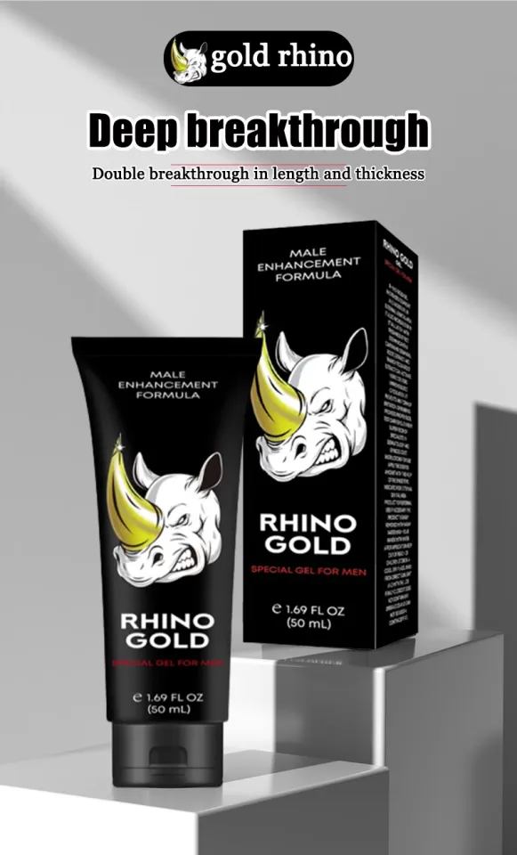 Bigger and stronger rhino gold penis enlarger gel Take effect in 7