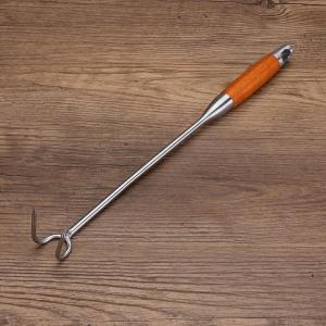 40cm Double Hook Stainless Steel Meat Hook for Restaurant Pork Beef Handling