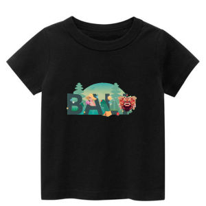 Tshirt kids kaos atasan oblong anak usia 1-12tahun sablon TULISAN BALI BARONG