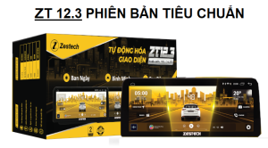 [HÀNG CHÍNH HÃNG] Màn hình dvd android nâng cấp cho xe ô tô ZESTECH ZT12.3 PHIÊN BẢN TIÊU CHUẨN VS ZT12.3 BẢN TIÊU CHUẢN 360  màn android 12.3 inch  xem camera oto youtube chỉ đường Vietmap s1 Navitel Gmap ra lệnh giọng nói KIKI AUTO