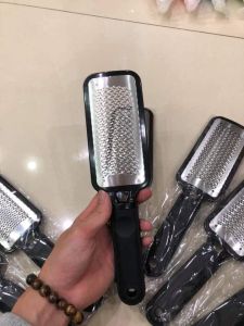 Chà gót chân inox và kem mềm da chân | Bàn chà gót chân inox | Bộ chà gót chân