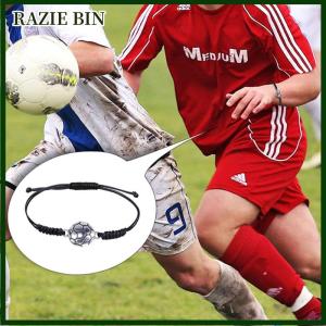 RAZIE BIN กำไลข้อมือวอลเลย์บอลแบบปรับได้เครื่องประดับสร้อยข้อมือวอลเลย์บอลเชือก