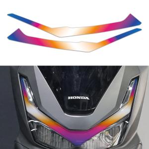 Headlight Sticker for Honda PCX160 PCX 160 (2025) Transparent Headlight Decor Sticker Easy To Install motorcycle Headlight Modified Waterproof Decal Motorcycle Accessories