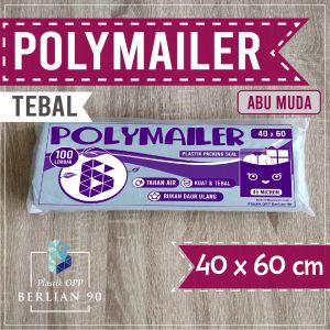 Plastik Polymailer Putih 40x60 cm isi 100 / Plastik Packing lem seal Tebal Murah