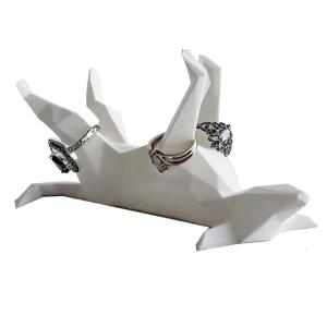 Cute Dog/Cat Holder Portable Ceramic Organizer for Women Funny Gift for Women Dog Lovers Home Decor Stand