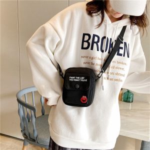Tas Selempang Wanita Korea Remaja Kekinian Suga Messenger Bag Tas Canvas Kualitas Import Premium - SKB1A