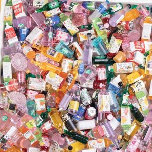 Simulation Mini Kawaii Resin Drink Bottle Wine Bottle Mixed Diy Doll Kitchen Accessories Turtle