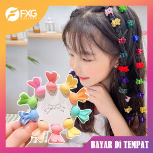 FXG Jepit Rambut Mini Doff Set 10Pcs Lucu Wanita Anak & Dewasa Jepitan Jedai Mini Fashion JPT05
