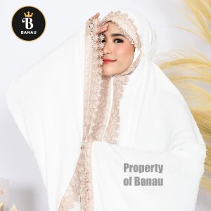 Mukena Dewasa Jumbo Cringkle Air Flow Uragiri Ameenah Terbaru Adem By Banau