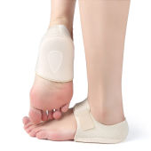 SRIEI 1Pair Back Gel Heel Protectors Sleeves Pads Cushion Support for Relieving Heel Pain from Plantar Fasciitis Heel Spur Tendinitis Tumit Sakit