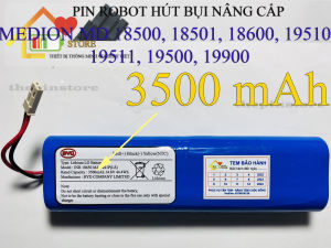 PIN ROBOT HÚT BỤI LAU NHÀ MEDION MD 18501/MD 18500/ MD 19510/MD 19511 ( DUNG LƯỢNG 3200 mAH CHÍNH HÃNG BẢO HÀNH 9 THÁNG)
