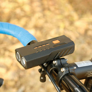 ISingo LED MTB Headlight Waterproof 6 Lighting Modes 300 Lumens Mountain Road Bike Front Head Light Flashlight