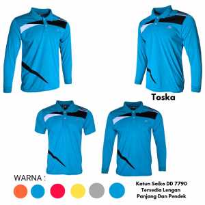 Frasser Kaos Katun Olahraga Seragam Gerak Jalan Senam Basket Bulutangkis Badminton Futsal Lengan Pendek Panjang Termurah KS KTN 24