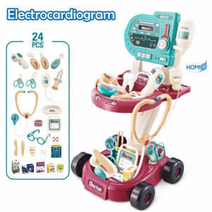 HOMIE Doctor & Nurse Hospital Role Play Toy Set Pretend Clinic for Kids