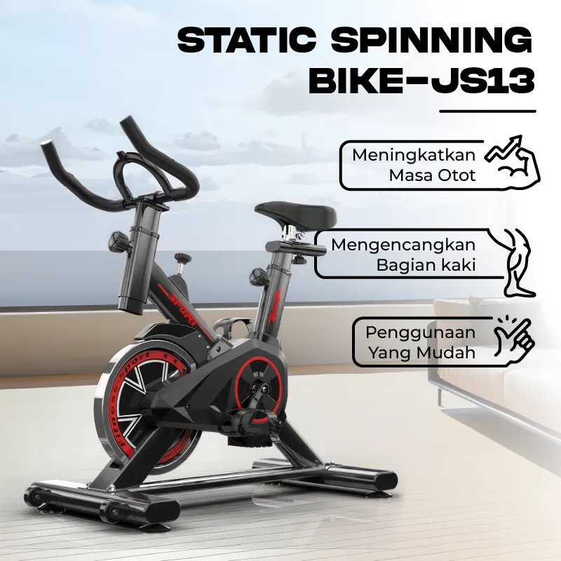Sepeda Statis Spin Bike Sepeda Olahraga Alat Fitness Spinning