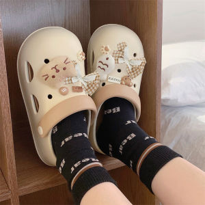 Tsion ส่งเร็ว ส่งไว ทันใช้แน่นอนจ้า รองเท้าหัวโตแฟชั่นงานยางนุ่มนิ่ม รุ่นนี้แถมฟรีตัวการ์ตูนลายน่ารัก ตัวงานมีให้เลือกหลายสี ราคาดีพร้อมส่งแล้วนะ ใครชอบก็สั่งในตะกร้าเลยจ้า