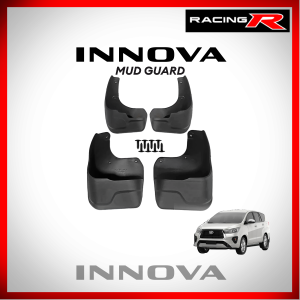 Toyota Innova 2016 to 2026 OEM Mud guard W/ 8PCS SCREWS Mud Flaps Splash Guard Car Accessories