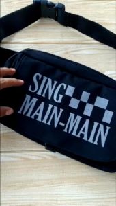 Tas Selempang Pria Khas Bali Sing Main Main SMM / Kanvas Tebal