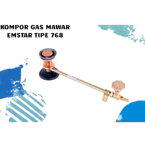 KOMPOR GAS MAWAR MEREK EMSTAR TYPE 768 KOMPOR GAS USAHA KOMPOR GAS HIGH PRESSURE KOMPOR JOS
