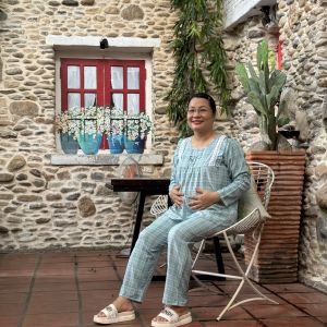 [HANNA ] Đồ bộ bầu dài mặc bầu và sau sinh có khóa cho bé ty có size từ 40kg tới 80kg vải lụa mềm mát không nhăn