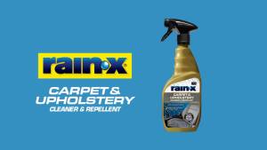 Rain-X 620234SRP Carpet & Upholstery Cleaner Repellent for Car Interiors & More Cleans Repels Spills while Preventing Stains Fresh Scent 16 Fl Oz.