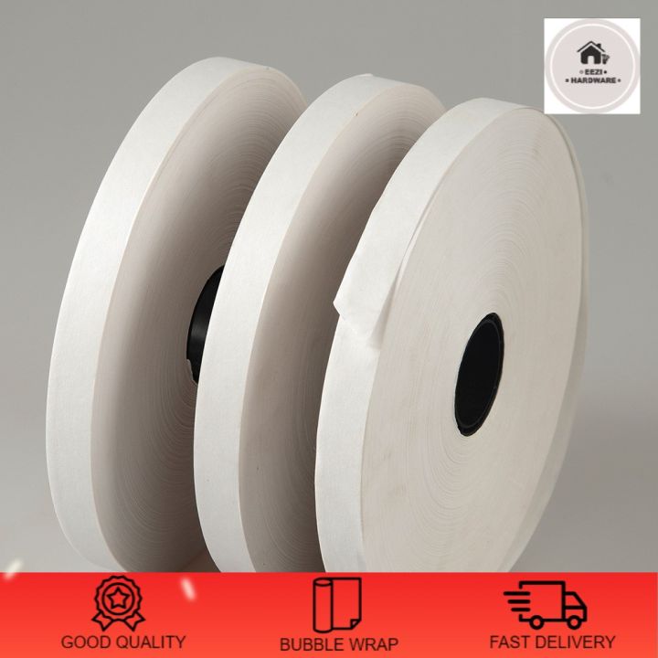PVC EDGING TAPE WHITE MATT FINISH PVC EDGING BAND PVC PUTIH 19MM 22MM