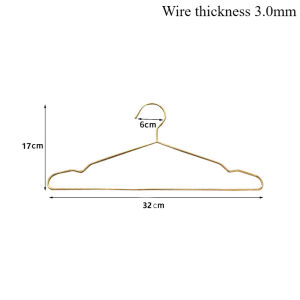 10PCS Gold Stainless Steel Coat HangersHousehold Soild Metal Clothes Hanger for Adults ChildrenNon-slip  Closet Organizer Rack2026