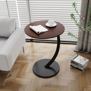 Modern Design Double-deck Coffee Side Table Wooden Bedroom Nightstands Side Table Center Home Furniture