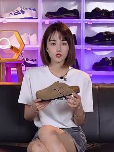 WomenS New Autumn And Winter Cork Thick-Soled Closed-Toe Slippers Fashionable Flat-Sole Half-Closed Slippers For Outdoor Wear