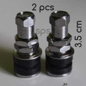 Pentil ban tubeles motor Pentil Tubeless besi pendek 2 pcs